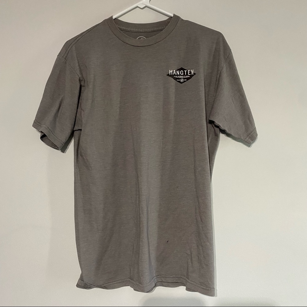 gray hangten tee shirt